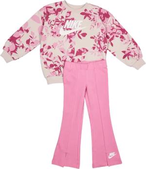 Nike Floral Kinder Trainingsanzüge - Rosa - Größe 98 - 104 CM - Baumwoll-Jersey