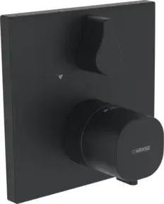 Hansa Fertigset HANSABLUEBOX LIVING UP-Brause-Thermostat, mattschwarz