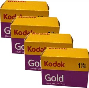 Kodak Farbnegativfilm 4x Kodak Gold 200