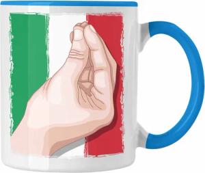 Trendation Tasse Tasse Italien Flagge Handbewegung