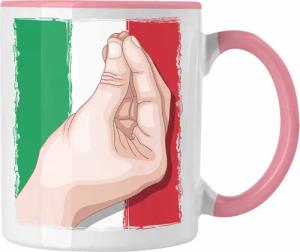Trendation Tasse Tasse Italien Flagge Handbewegung