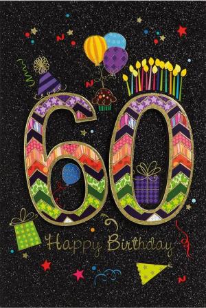 BSB Grußkarten 60. Geburtstag - Collage