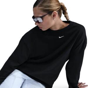 Nike Sportswear Damen T-Shirts - Schwarz - Größe 36