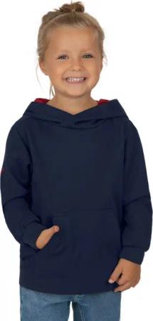 Trigema Sweatshirt TRIGEMA Kapuzenpullover mit Kängurutasche