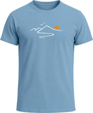 Neverless Print-Shirt Herren T-Shirt Frontprint minimalistische