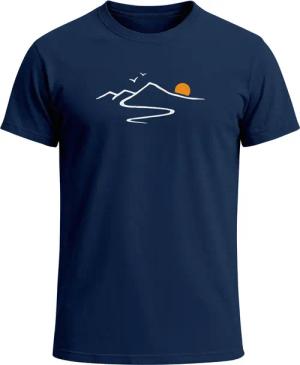 Neverless Print-Shirt Herren T-Shirt Frontprint minimalistische