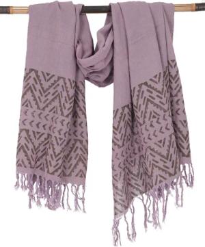 Guru-Shop Halstuch Handgewebtes Baumwolltuch mit Tribalmuster,..