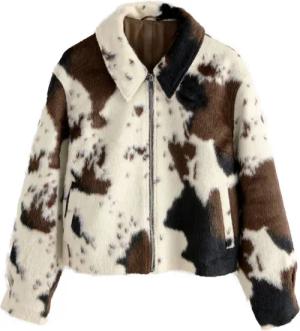 Next Kurzmantel Jacke mit durchgängigem Reißverschluss