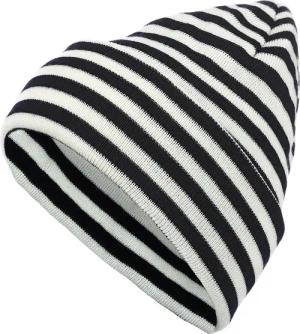 modAS Strickmütze Unisex Wollmütze gestreift -