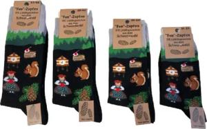 Mein Style Freizeitsocken Schwarzwaldsocken Fun Zapfen