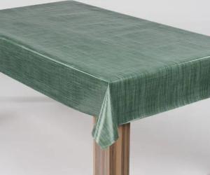laro Tischdecke laro Wachstuch-Tischdecke Wachstischdecke Leinenoptik