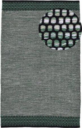 carpetfine Teppich "Kelim Mia, auch als Läufer erhältlich", rechteckig, 6 mm Höhe, handgewebt, Baumwolle, Wendeteppich, Fleckerl, Bordüre, Wohnzimmer