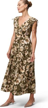 Zero Jerseykleid "zero Damen Sommerkleid Jerseykleid mit Blumenmuster", Wickeldesign
