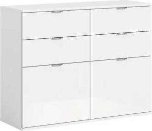 INOSIGN Kommode "Trondheim Schuhkommode, Breite 12 cm,", (1 St.), hochglanz, für ca. 8 Paar Schuhe, 4 Schubkästen, Schuhkommode, Flur