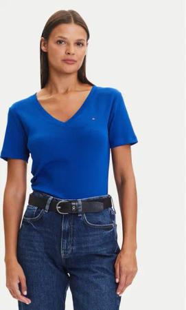 Tommy Hilfiger T-Shirt New Cody WW0WW40584 Blau Slim Fit