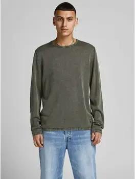 Jack & Jones  Pullover 12174001 LEO-DUSTY OLIVE