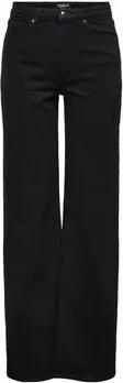 Only Jeans 15338858 JUICY HW WIDE-BLACK DENIM
