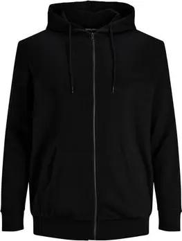 Jack & Jones  Sweatshirt 12182493 BASIC SWEAT ZIP-BLACK