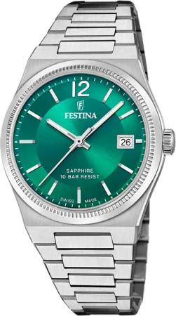 Festina F20035/5 Damenuhr Swiss Made Rivé 35mm 10ATM