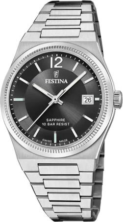 Festina F20035/6 Damenuhr Swiss Made Rivé 35mm 10ATM