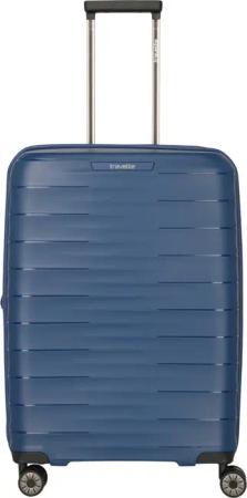 Travelite Mooby - 4-Rollen-Trolley M 66 cm erw. (marine)