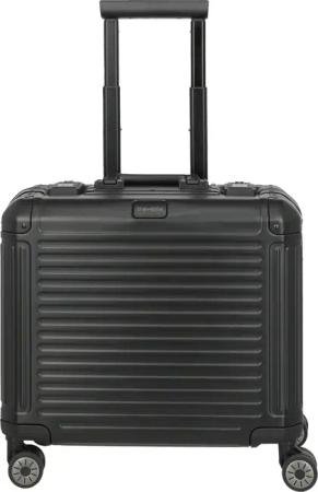Travelite Next - 4-Rollen-Businesstrolley 45 cm (schwarz)