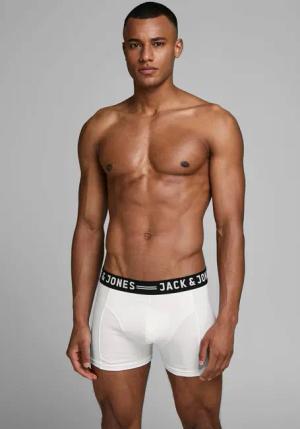 Jack & Jones Trunk "SENSE TRUNKS 3-PACK NOOS", (Packung, 3 St., 3er-Pack), mit Logobund