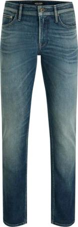 Jack & Jones Regular-fit-Jeans "JJICLARK mit Used-Look und Stretch für den Alltag", mit Abriebeffekten