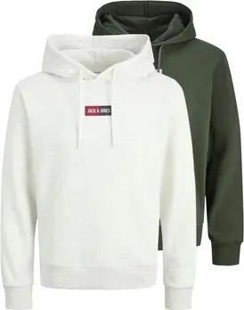 Jack & Jones  Sweatshirt Kapuzenpullover PAN Hoodie 2er Pack
