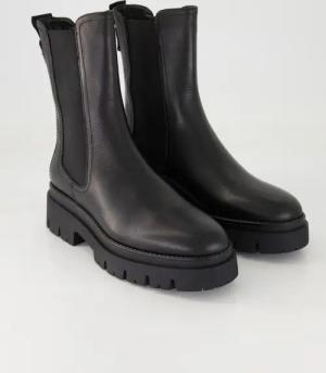Tamaris Schuhe - M2599241 Leder und Textil (Schwarz, Gr. 39)
