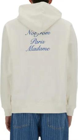 Drôle De Monsieur - "Slogan" Sweatshirt - Größe L - weiß