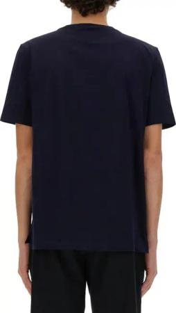 Paul Smith - Stripes Pocket T-Shirt - Größe S - blau