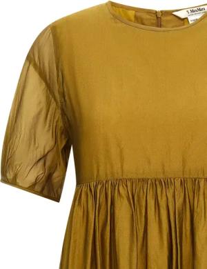 Max Mara - 'Fatoso' Dress - Größe 38 - goldfarben