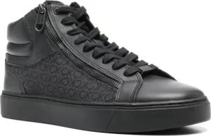 Calvin Klein Stiefel - High Top Lace Up Booties - Gr. 44 (EU) - in Schwarz - für Damen