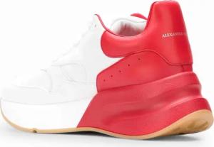 Alexander McQueen Low-Top Sneaker - Oversized Runner Sneakers - Gr. 43 (EU) - in Weiß - für Damen
