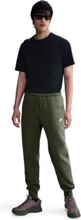 Nike fleece Herren Hosen - Olivgrün - Größe L