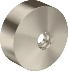 hansgrohe Verlängerungsrosette d= 80mm, aus Metall, brushed nickel