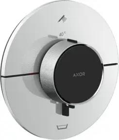 hansgrohe Thermostat Axor ShowerSelect ID UP, für 2 Verbraucher, rund, Chrom