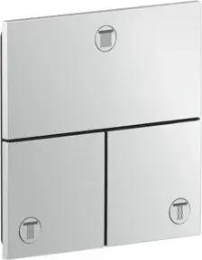 hansgrohe Ventil Axor ShowerSelect ID Unterputz, 3 Verbaucher, eckig, Chrom
