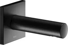 Keuco Wanneneinlauf IXMO Ausl. 130mm, sw matt, eckige Rosette