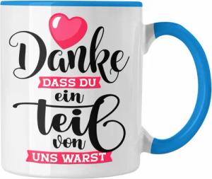 Trendation Tasse Jobwechsel Abschiedsgeschenk Tasse Kollegin