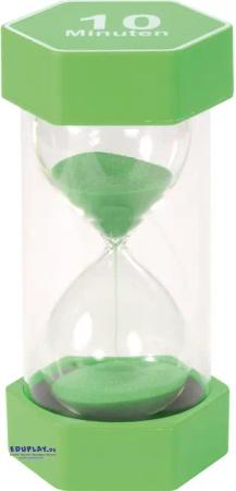 EDUPLAY Lernspielzeug Mega Sanduhr 10 min,