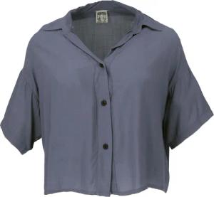 Guru-Shop Longbluse Boho Blusentop, Basic Kurzarmbluse,