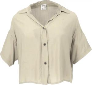 Guru-Shop Longbluse Boho Blusentop, Basic Kurzarmbluse,
