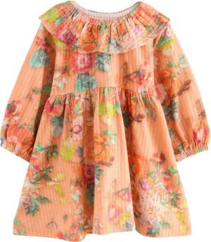 Next Blusenkleid Langarmkleid mit Kragen (1-tlg)
