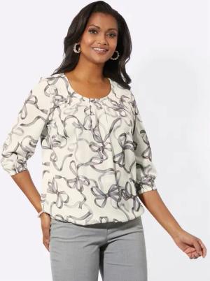 Witt Klassische Bluse Druckbluse