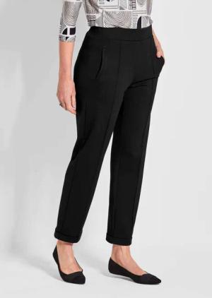 GOLDNER Schlupfhose Blaue Jerseyhose CARLA aus