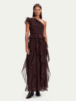 Vero Moda Coctailkleid Sabrina 10343819 Braun Regular Fit