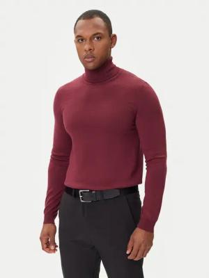 HUGO Rollkragenpullover San Thomas-M 50474174 Dunkelrot Regular Fit