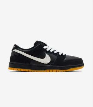 Nike Sneaker Dunk Low Pro SB Black White Gum